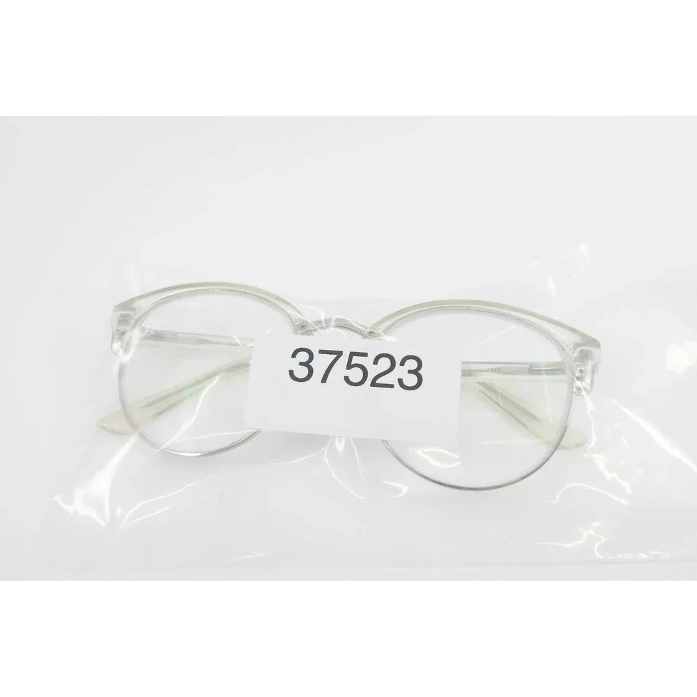 Original Penguin OG 9003 CRIST Clear Silver Round Eyeglasses Frames 52-20-140